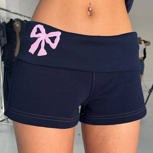 Damen Sportliche Shorts mit flexiblem Bund und atmungsaktivem Material