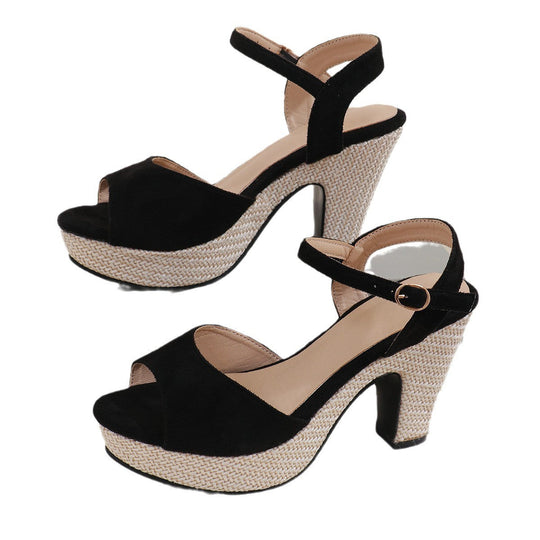 Damen Plateau-Pumps mit ausgefallenem Strukturdesign und elegantem Absatz Shopnory