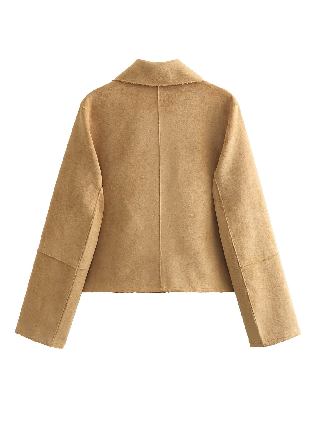 Damen Dünne Wildlederjacke