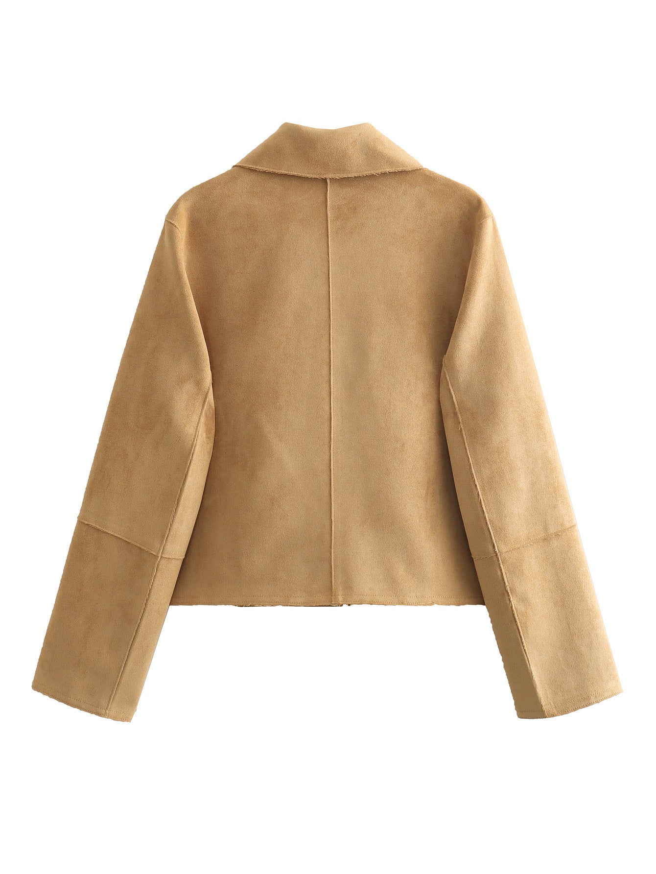 Damen Dünne Wildlederjacke