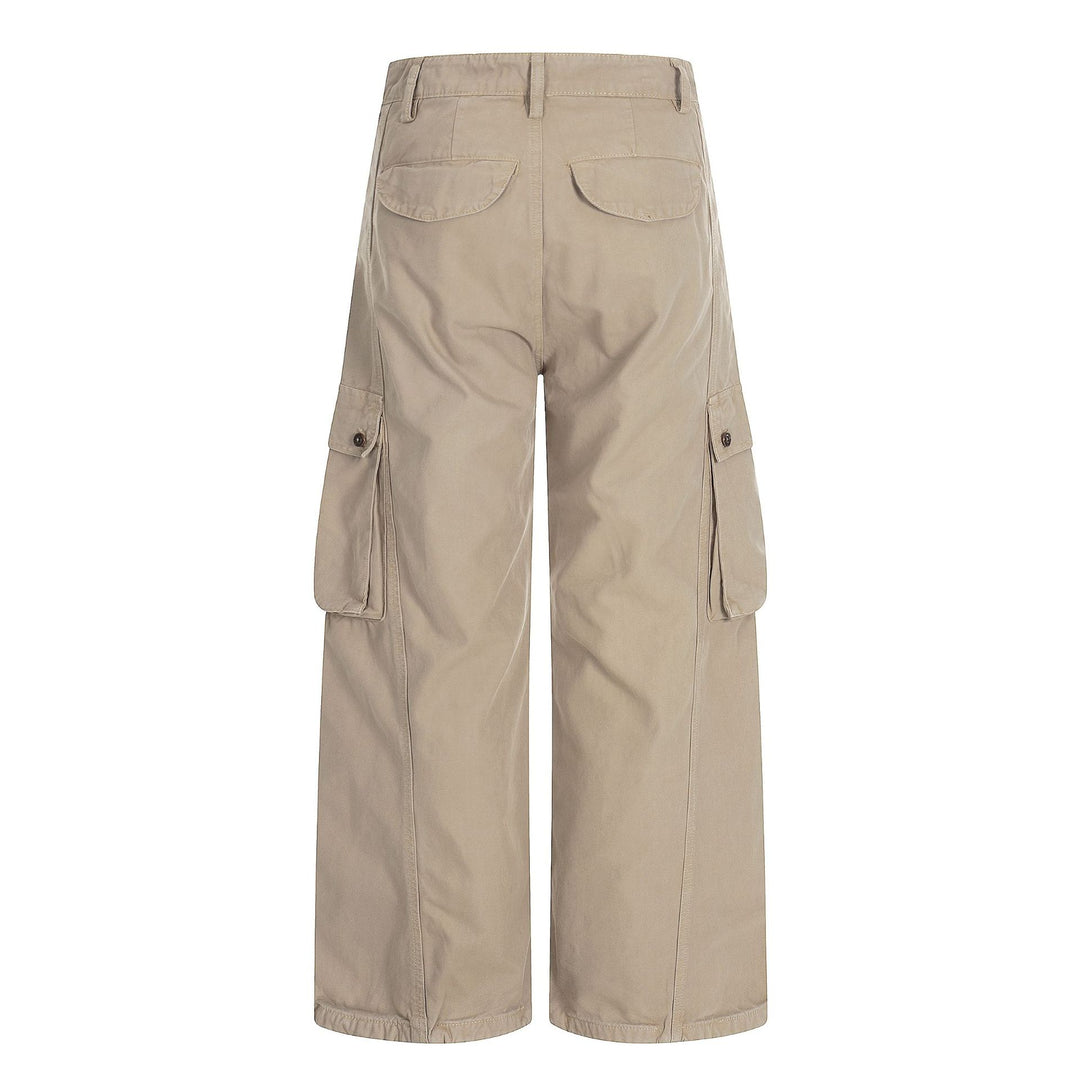 Damen Weite Cargo-Culotte-Shorts mit aufgesetzten Pattentaschen Shop Nory