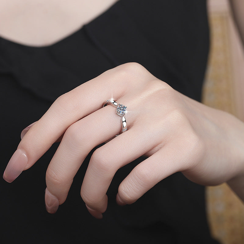 Damenring mit funkelndem Zirkonia in elegantem Design Shop Nory