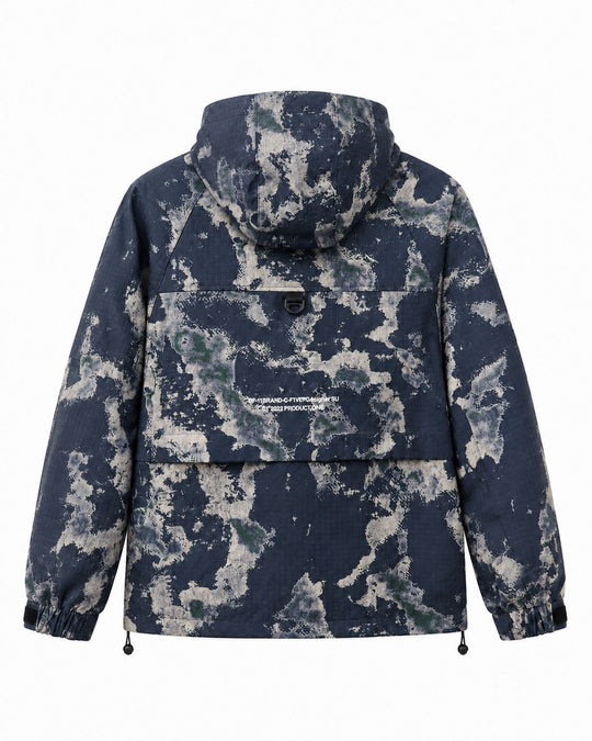 Herren Technischer Camouflage-Parka mit Kapuze und Ripstop-Außenmaterial Shop Nory