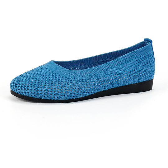 Damen bequeme Slipper aus atmungsaktivem Netzmaterial mit rutschfester Sohle