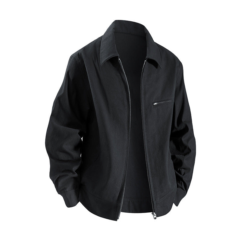 Herren lässige Übergangsjacke mit praktischen Taschen und modernem Schnitt