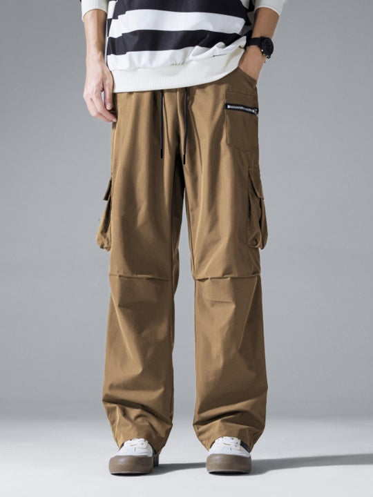 Herren Cargo-Jogginghose mit Multifachtaschen und Kordelzugbund Shop Nory