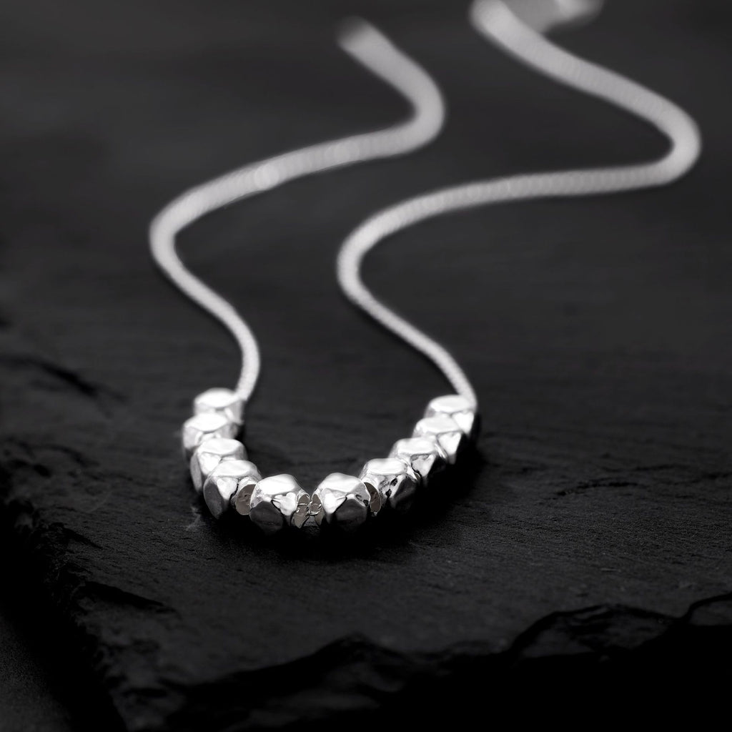 Damen Metallkette mit geometrischem Design Shop Nory
