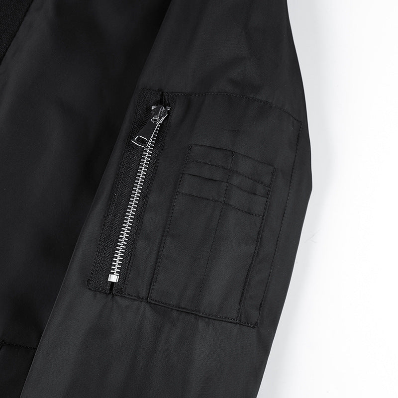 Herren Urban-Bomberjacke mit integriertem Kapuzenlayer, kontrastiertem Thermofutter und Ärmeltasche Shop Nory