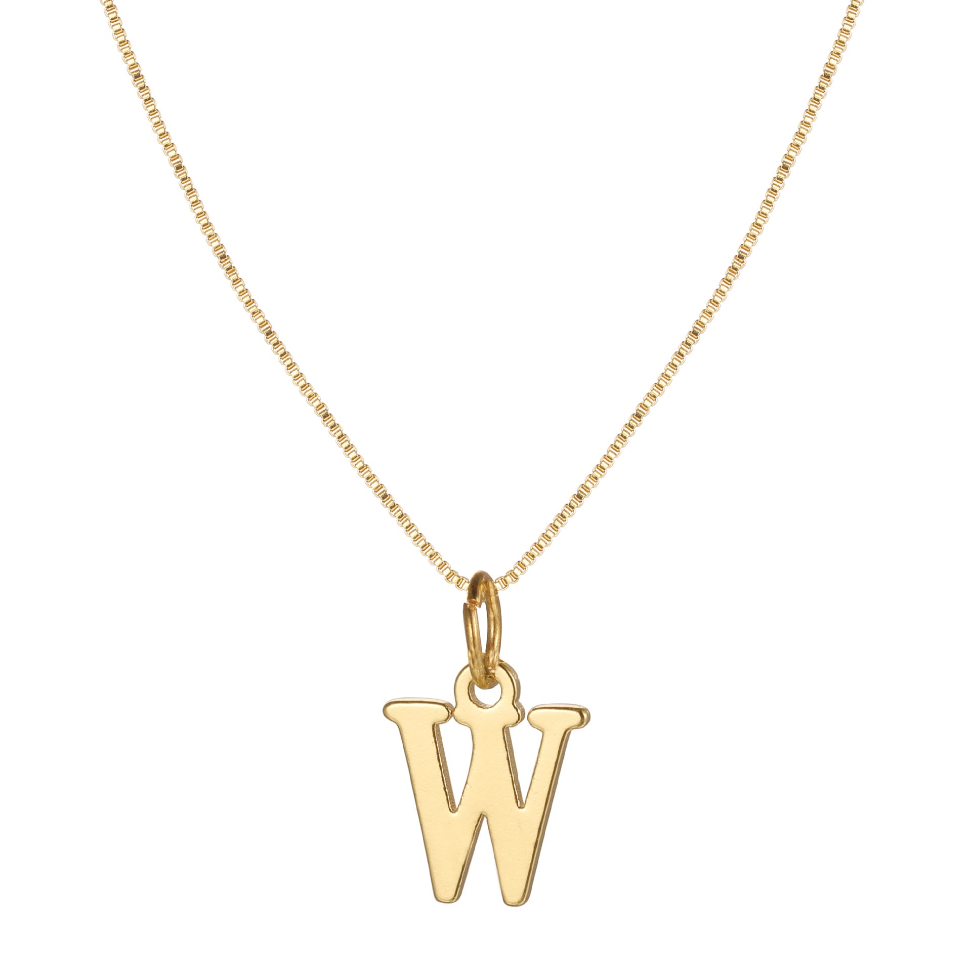 Damen Halskette mit individuellem Initial-Anhängerwunsch Shop Nory