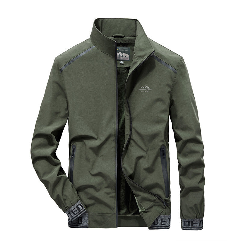Herren Softshell-Trainingsjacke mit Fleece-Innenfutter, reflektierenden Einsätzen und winddichter Membran Shop Nory
