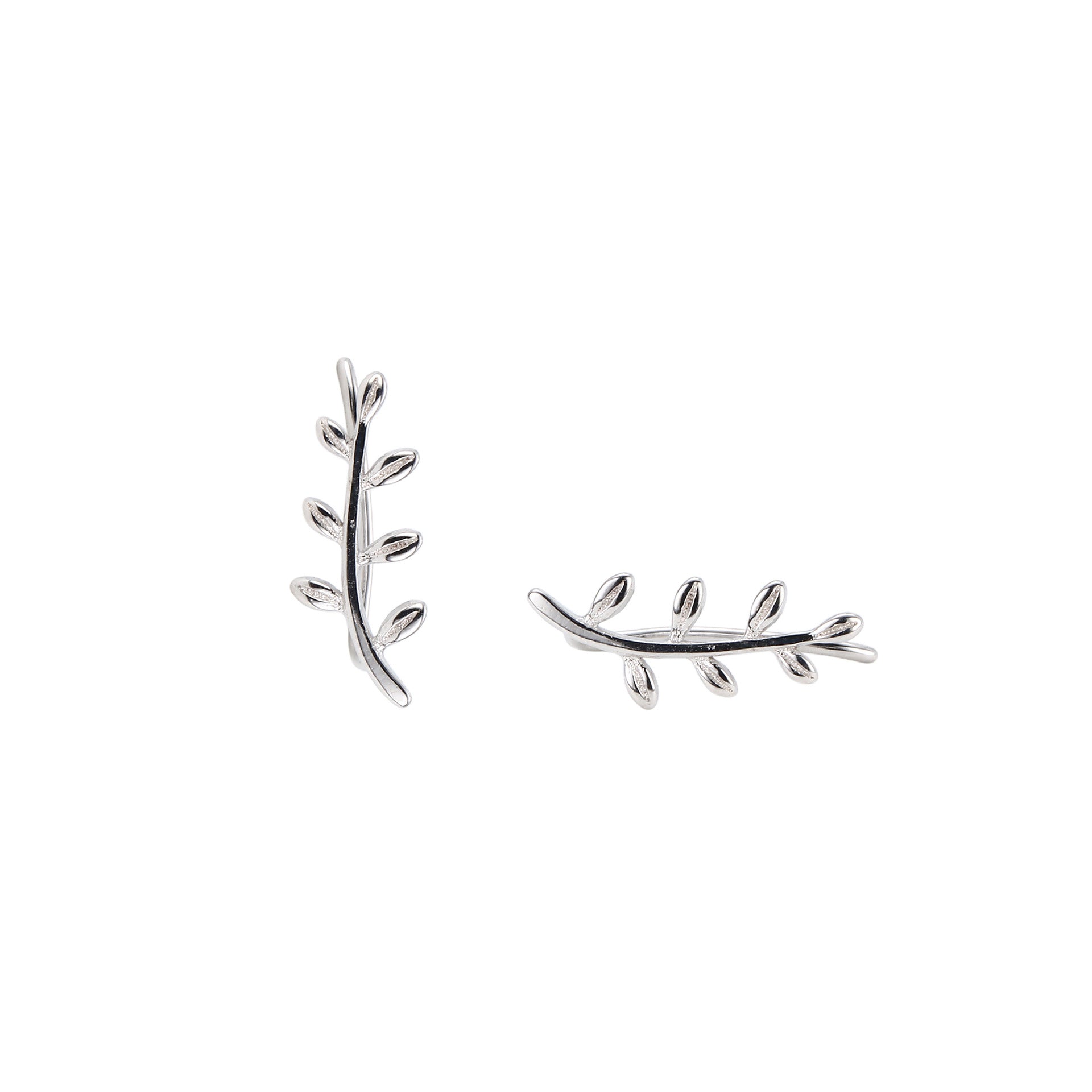 Damen Ohrstecker im eleganten Pflanzenmotiv Shop Nory