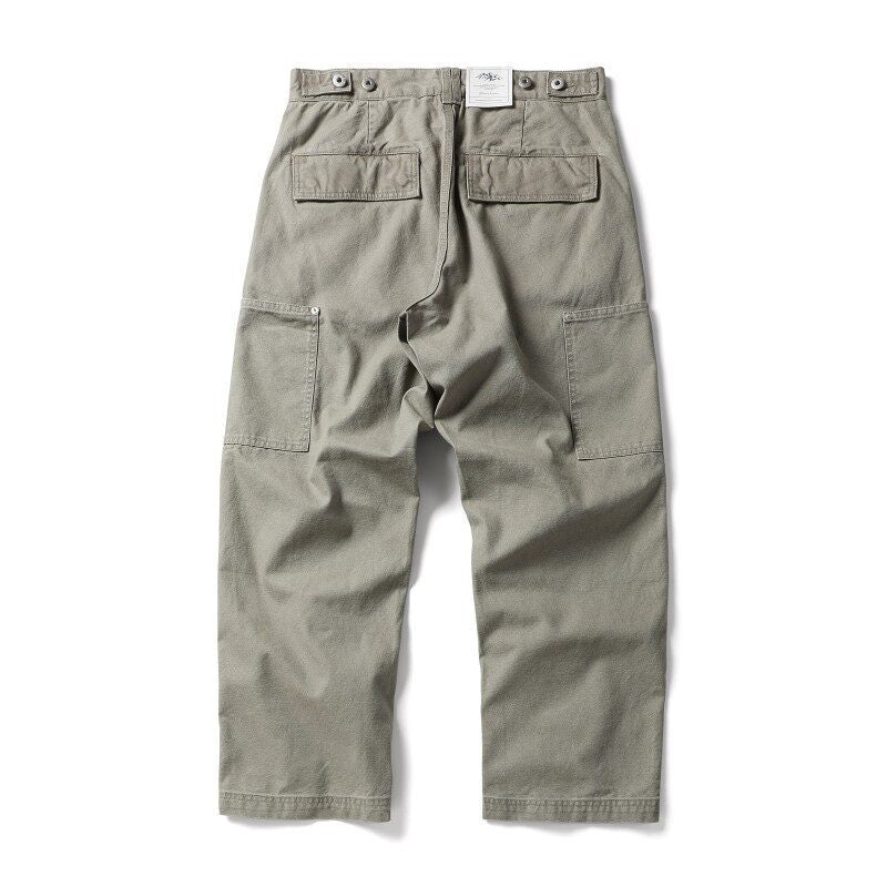 Herren Weite Canvas‑Cargo‑Hose mit großen aufgesetzten Beintaschen und relaxed Baggy‑Schnitt Shop Nory