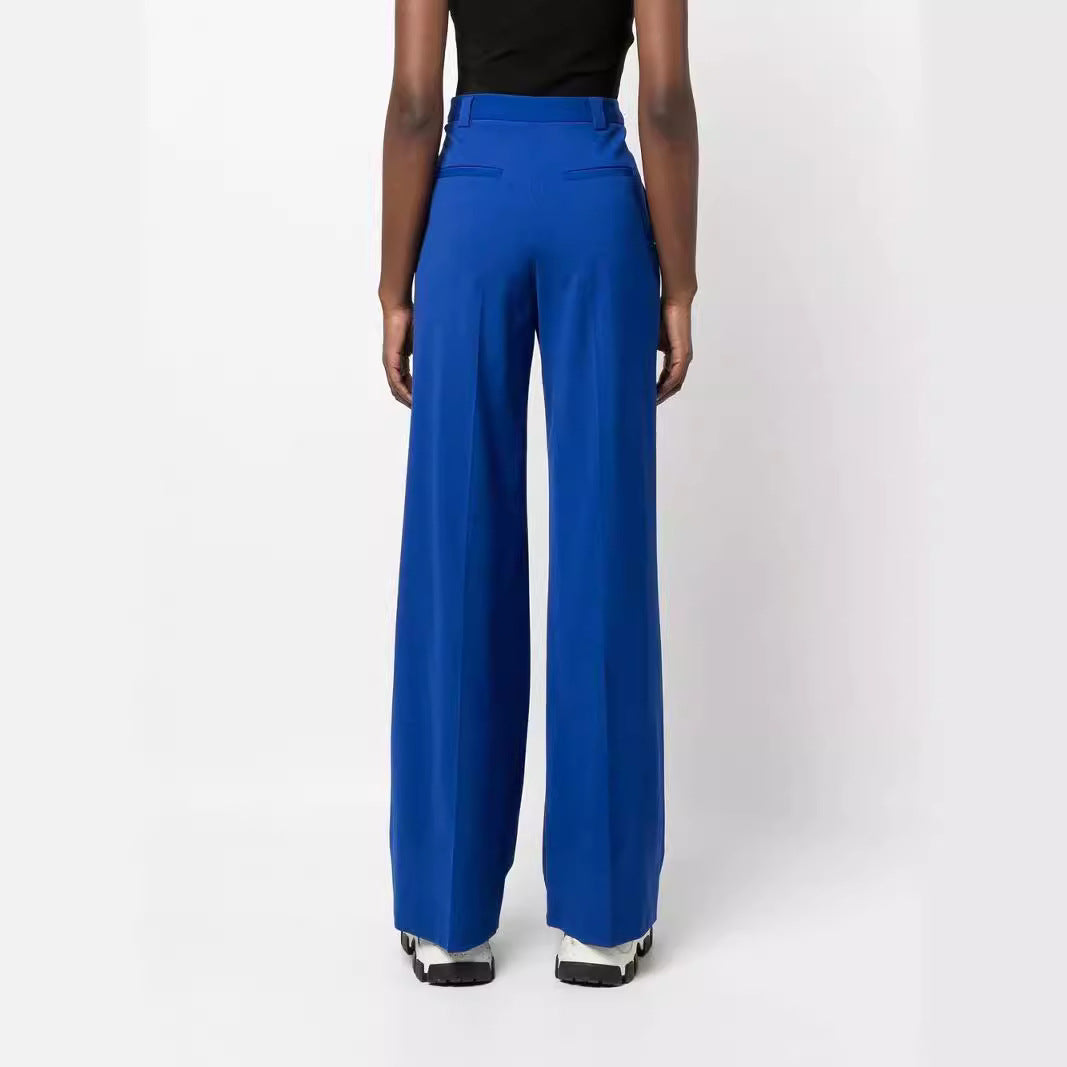 Damen High‑Waist Weitbein‑Hose im Tailoring‑Look Shop Nory