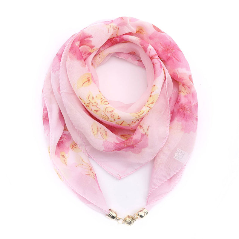 Eleganter Schal Mit Blumendruck | Shop Nory