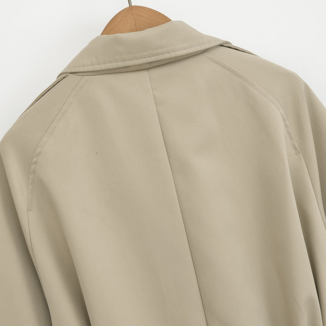 Damen Kurztrench mit Bindegürtel und weitem Arm Shop Nory