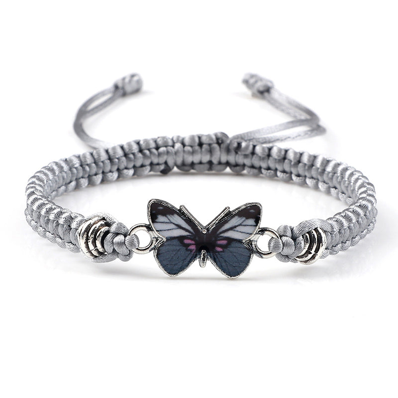 Schmetterling Handgewebtes Armband | Shop Nory