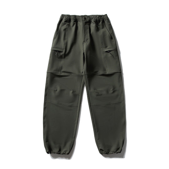 Herren Technische Cargo-Freizeithose mit elastischem Bund, Kniepaneelen und Reißverschlusstaschen Shop Nory