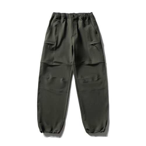 Herren Technische Cargo-Freizeithose mit elastischem Bund, Kniepaneelen und Reißverschlusstaschen Shop Nory