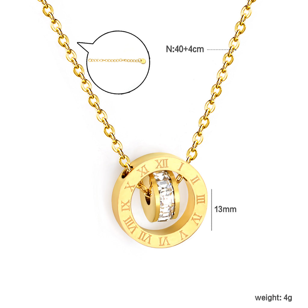 Damen Halskette mit herzförmigem Anhänger und elegantem Kettendesign Shop Nory