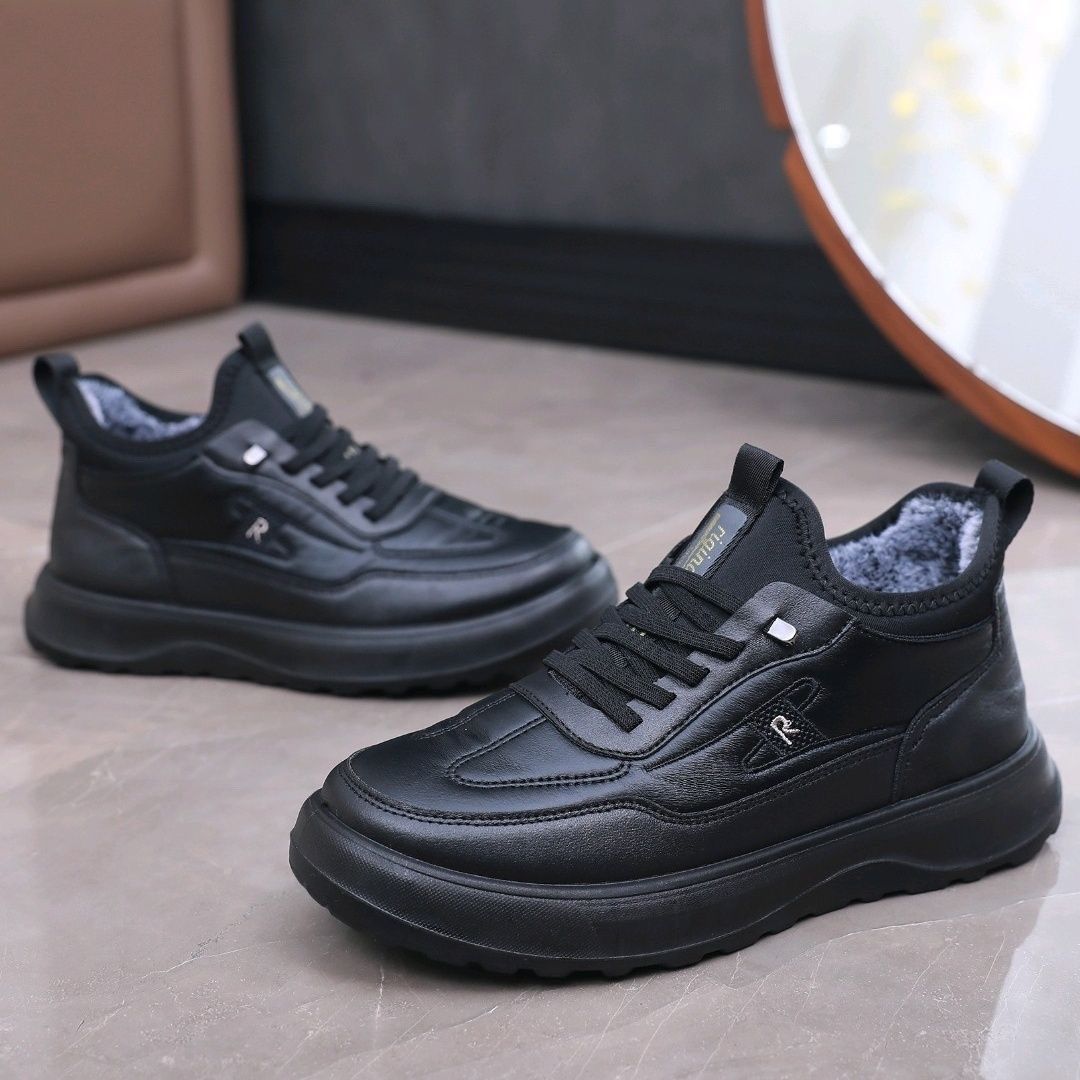 Herren Gefütterter Winter-Sneaker mit Teddyfutter und robuster Profilsohle Shop Nory