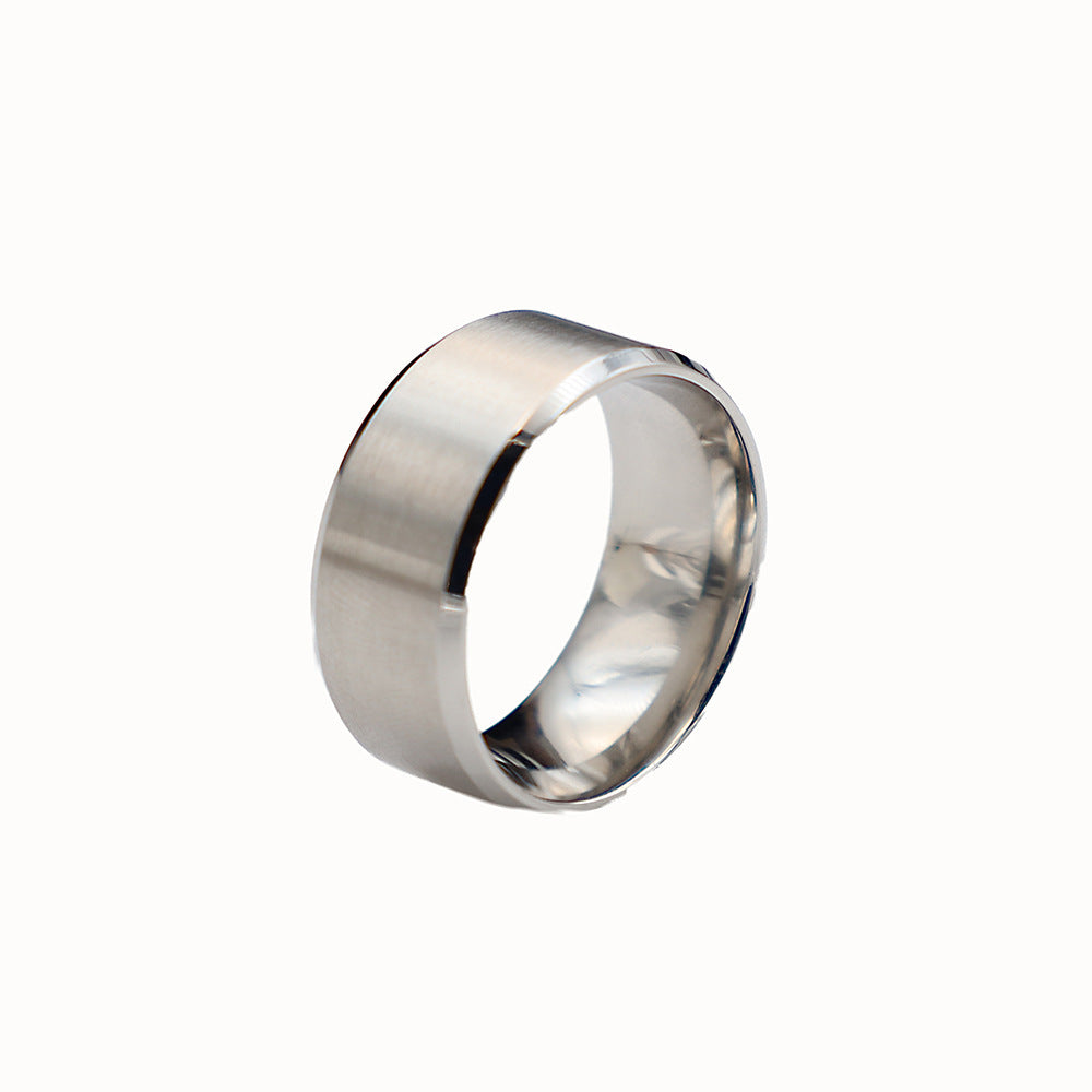 Herren Edelstahl-Ring Shop Nory