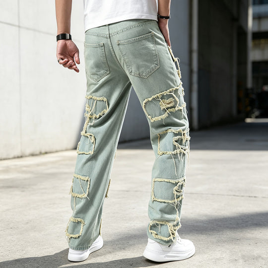 Herren Modische und lässige Jeanshose Shop Nory