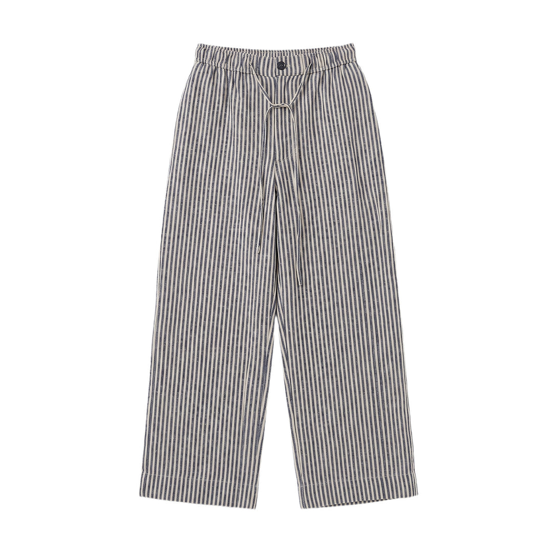 Damen Modische Leinenhose mit elastischem Bund Shop Nory