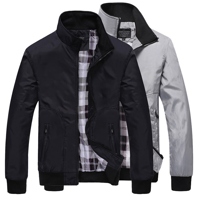 Herren Camouflage-Bomberjacke mit Ärmeltasche, elastischen Bündchen und leichter Windbreaker-Qualität Shop Nory