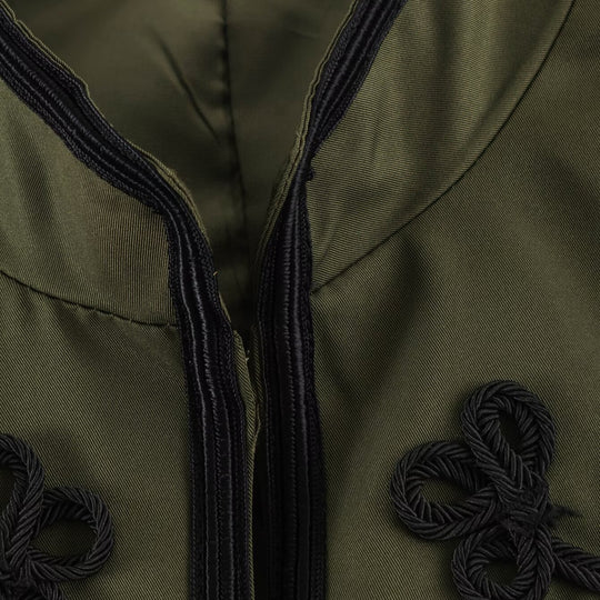 Damen Cropped Jacke im Matrosen‑Militär‑Mix mit Zierkordeln und Messingknöpfen Shop Nory