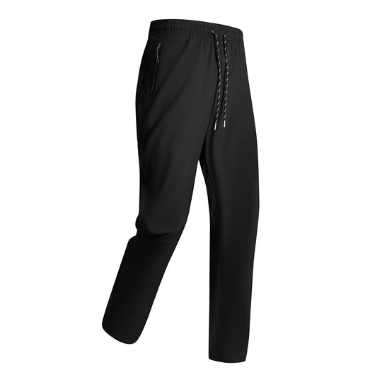 Herren Sportliche Trainingshose mit elastischem Bund und Reißverschlusstaschen Shop Nory