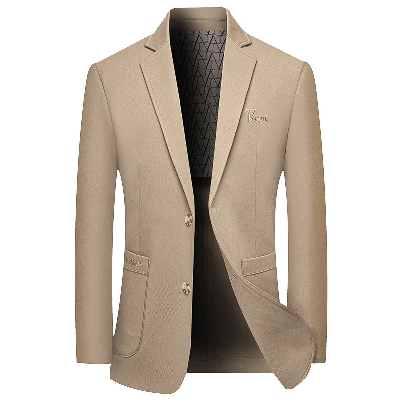 Herren Modernes Einreihiges City-Blazer mit aufgesetzten Taschen und leichter Halbfütterung Shop Nory