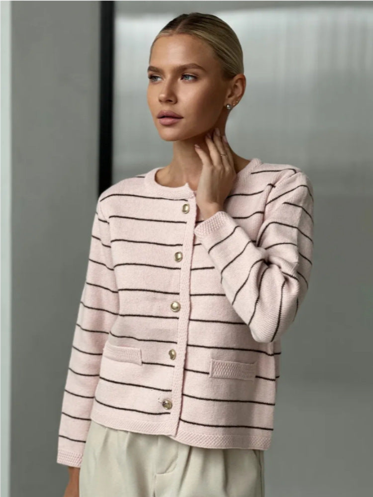 Damen Stylischer Strickblazer Shop Nory
