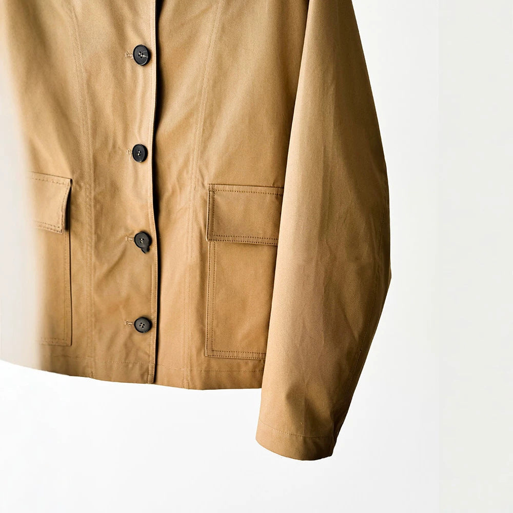 Damen Trendige Übergangsjacke mit hohem Kragen Shop Nory