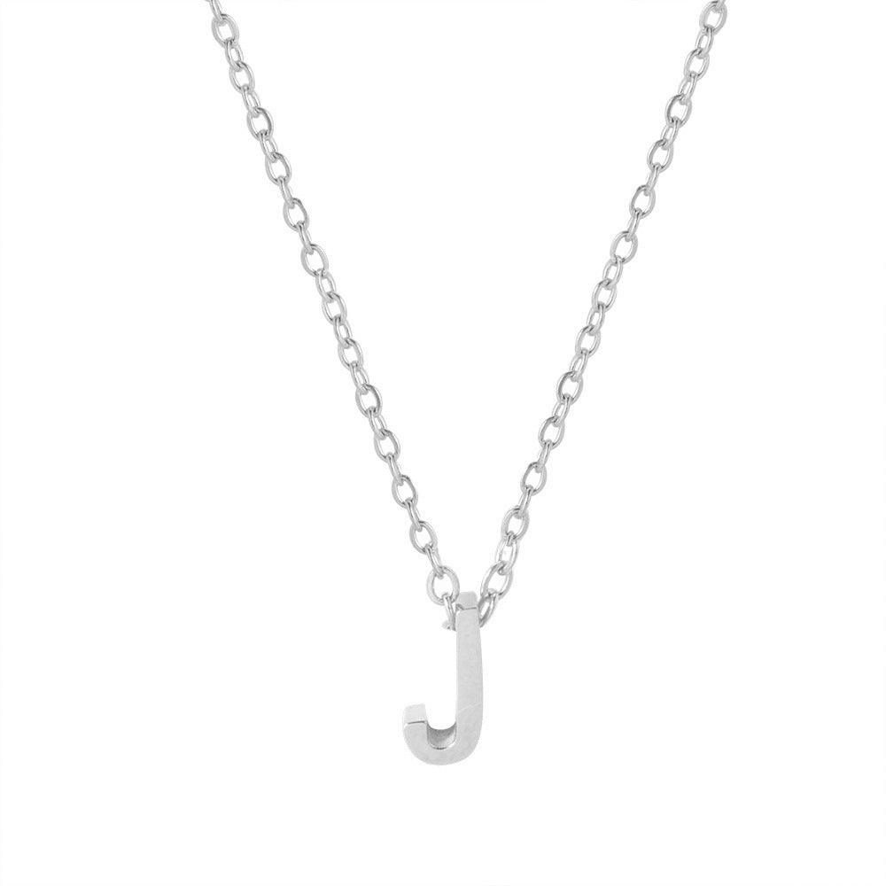 Damen personalisierte Initial Anhänger Halskette Shop Nory