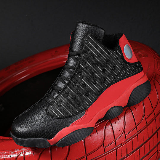 Herren atmungsaktiver High-Top Basketball Sneaker mit Dämpfung und rutschfester Gummisohle Shop Nory