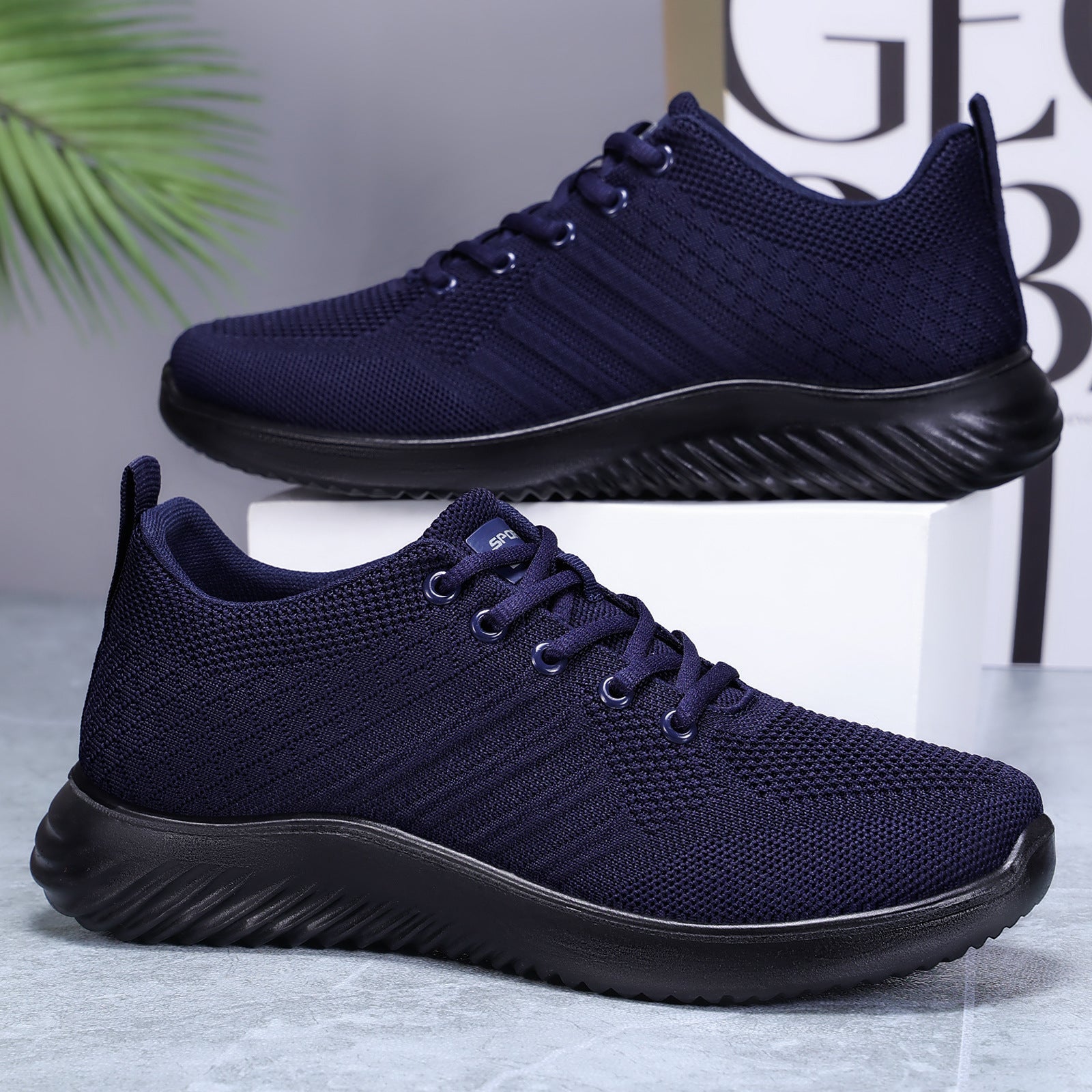 Damen Komfortable Laufschuhe mit atmungsaktivem Mesh-Obermaterial