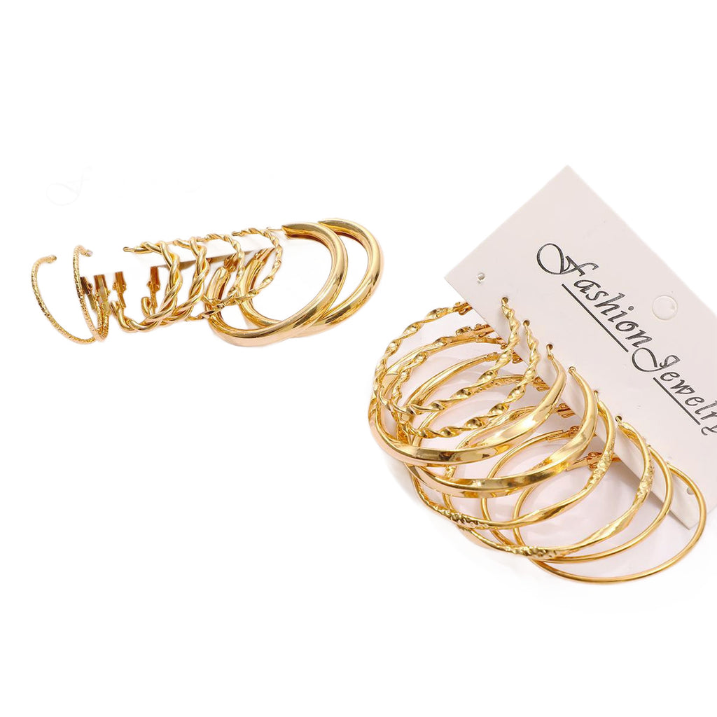 Damen Ohrstecker Set mit eleganten, geschwungenen und dekorativen Designs Shop Nory