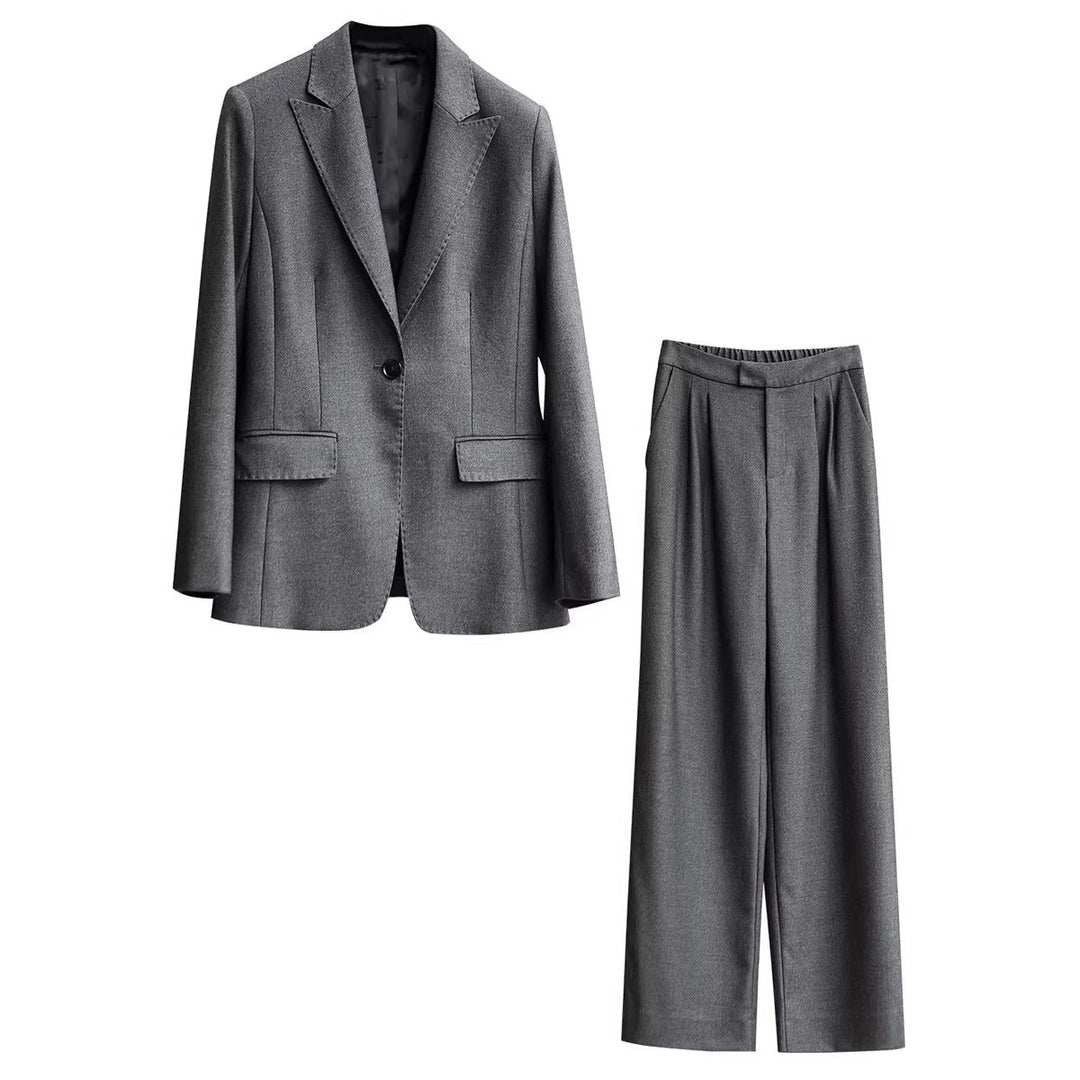 Damen Elegantes Blazer- und Hosen-Set Shop Nory