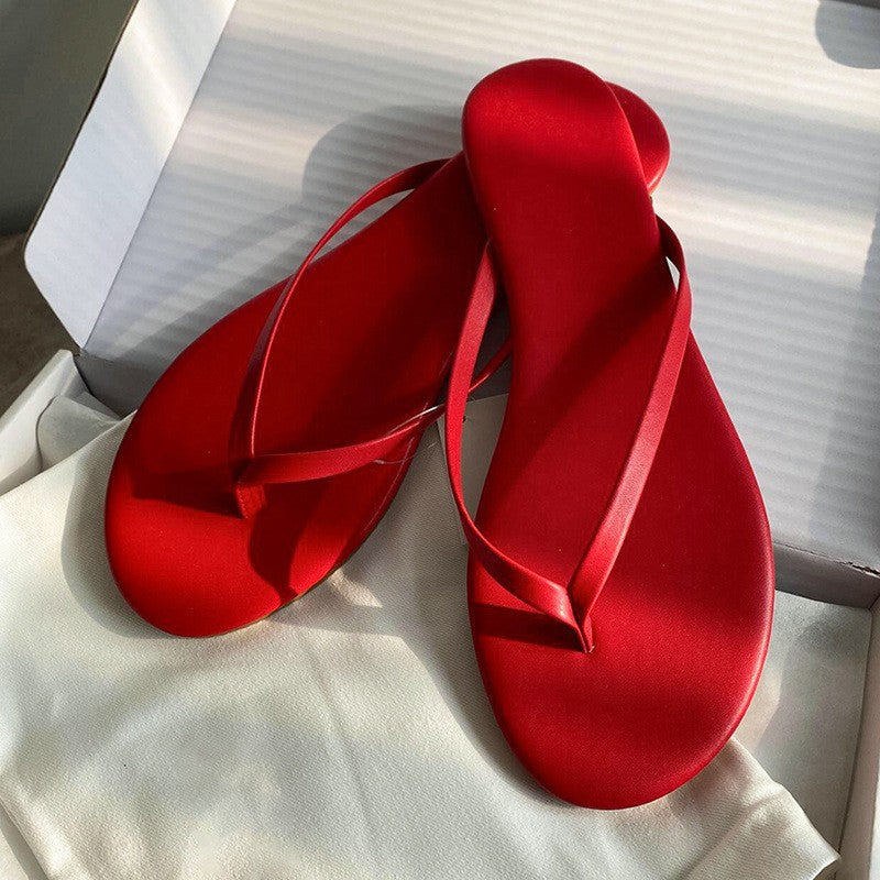 Damen Zehentrenner-Sandalen mit ergonomischem Fußbett und rutschfester Sohle 1777487412