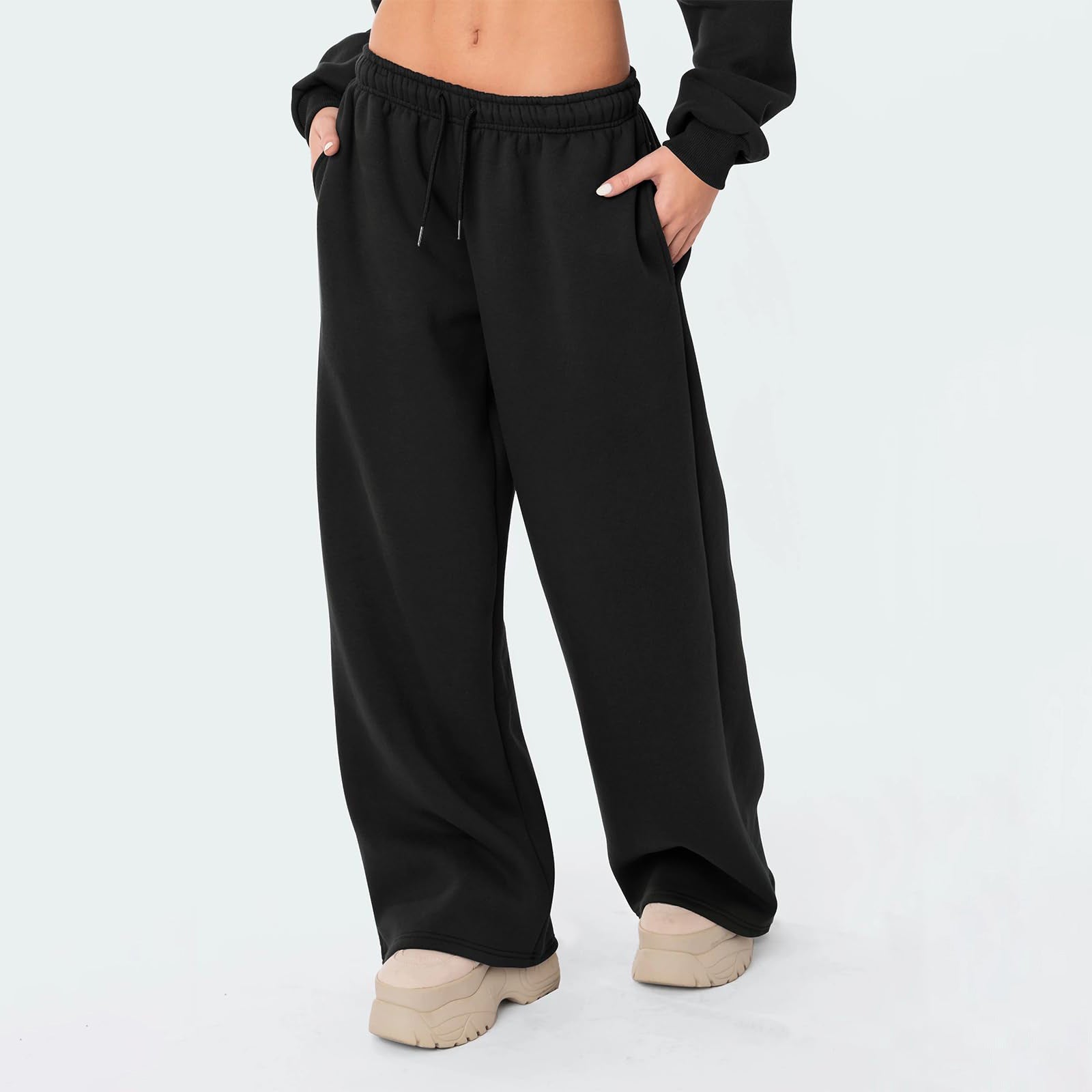 Damen weit geschnittene Sweatpants