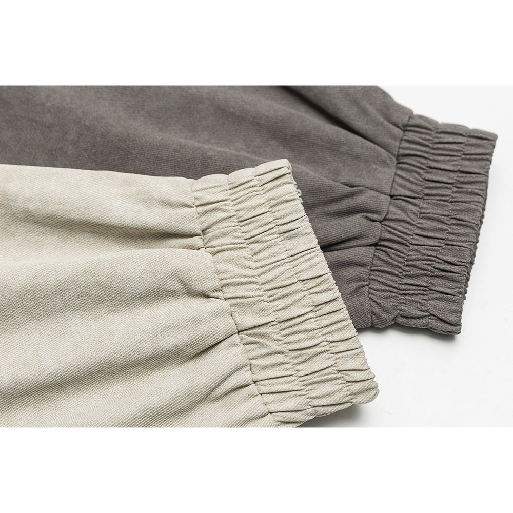 Herren Boxy-Canvas-Blousonjacke im Utility-Look mit Cordkragen und Zip-Brusttaschen Shop Nory