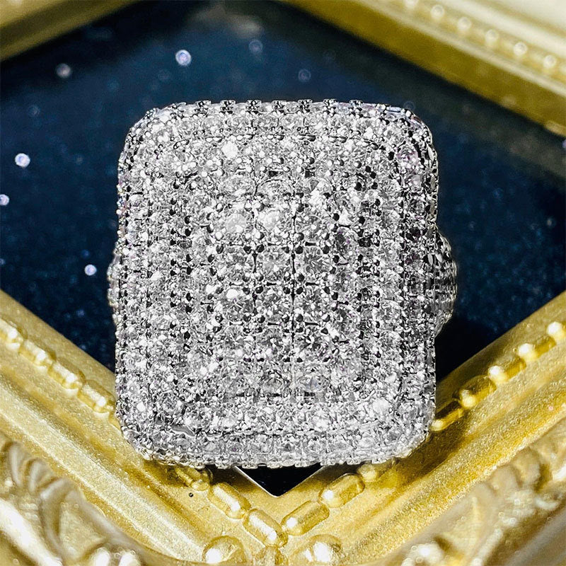 Damen Funkelnder Ring mit hochwertigem Zirkonia Shop Nory