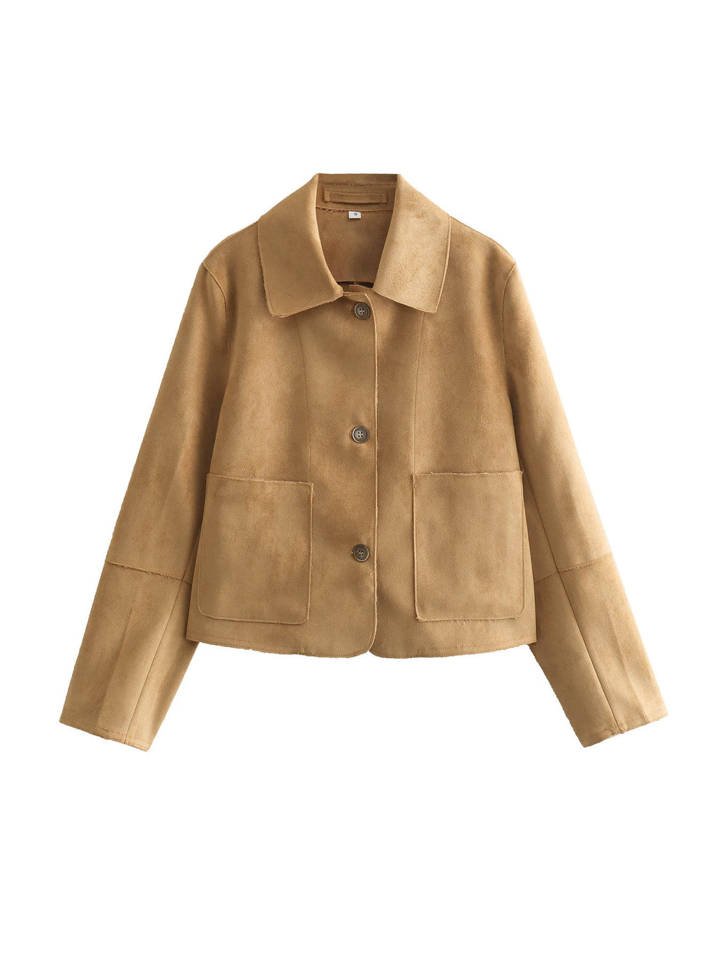 Damen Dünne Wildlederjacke