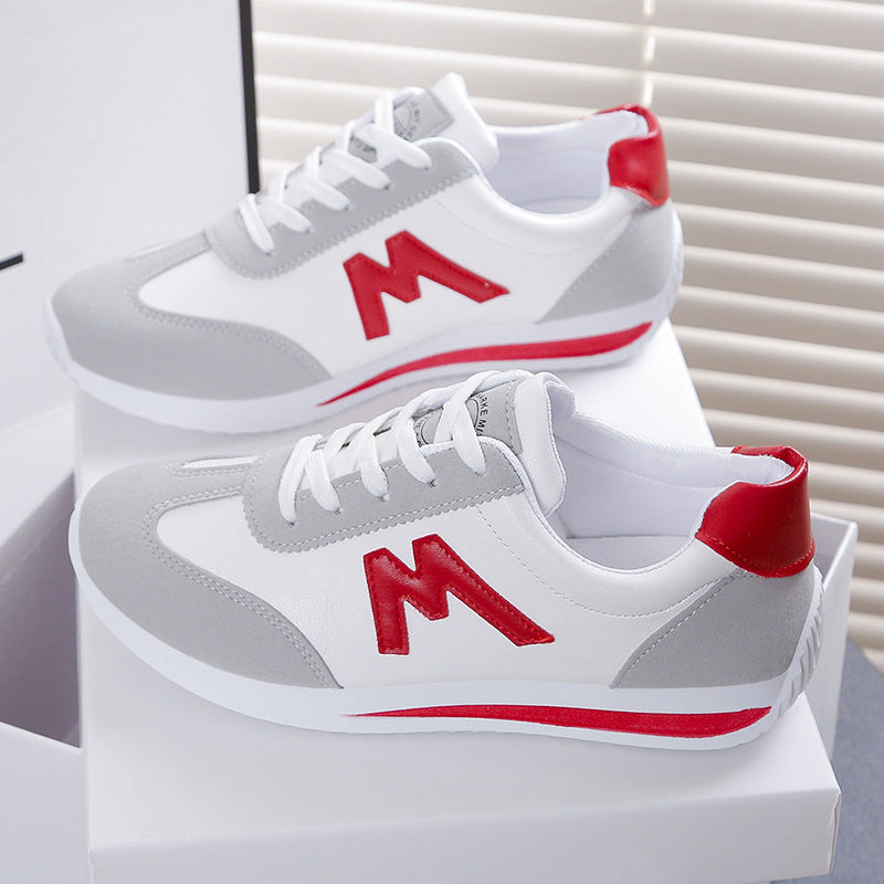 Damen Leichte Retro-Running Sneaker mit gepolsterter Komfortsohle und seitlichem Logo Shop Nory