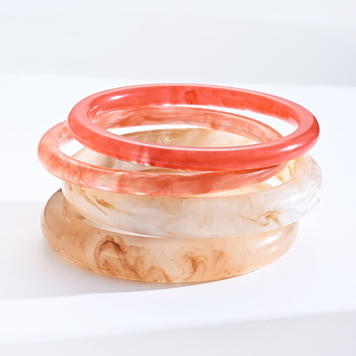 Damen Armband-Set mit stilvollen, transparenten Designs Shop Nory