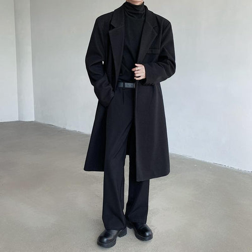 Herren Eleganter Wollmantel Shop Nory