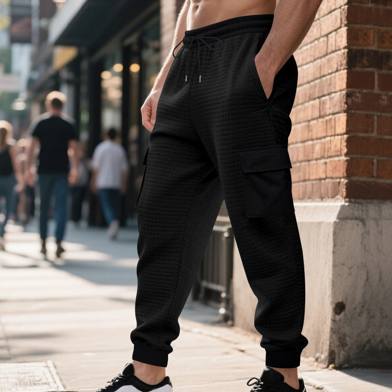 Cargo Jogginghose Herren sportlich mit elastischem Bund