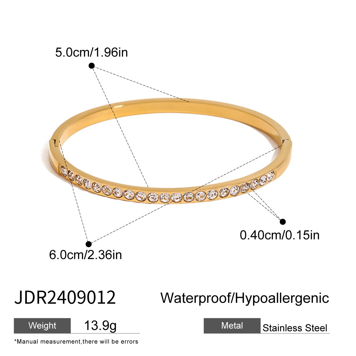 Damen Armreif mit gravierten Herzmotiven und hypoallergener Edelstahlverarbeitung Shop Nory