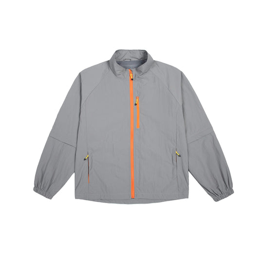 Herren leichte Ripstop-Überzugsjacke mit Stehkragen, Brusttasche und elastischen Bündchen Shop Nory