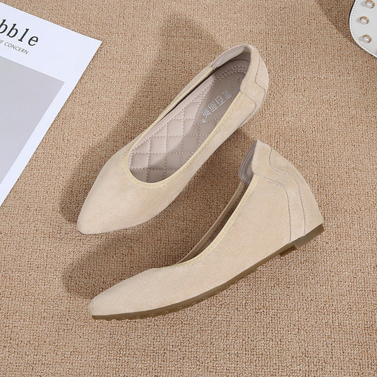 Damen Wedges Ballerinas mit bequemer Sohle und elegantem Design